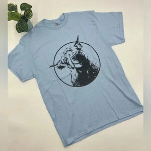 HIGHLAND‎ COW T-Shirt Light Blue Various Sizes NEW!!